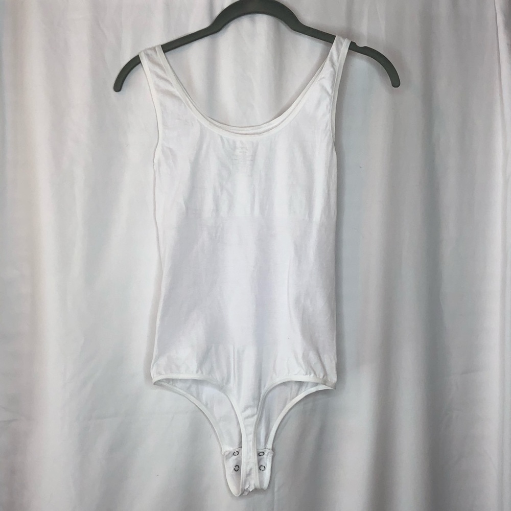 Yummie Cotton Shaping THONG BACK Bodysuit size S/M - Picture 7 of 14